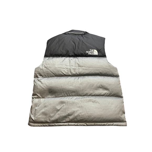 The North Face Women’s 1996 Retro Nuptse Vest‎ Gray Black 700 Down Size Large - Picture 6 of 9